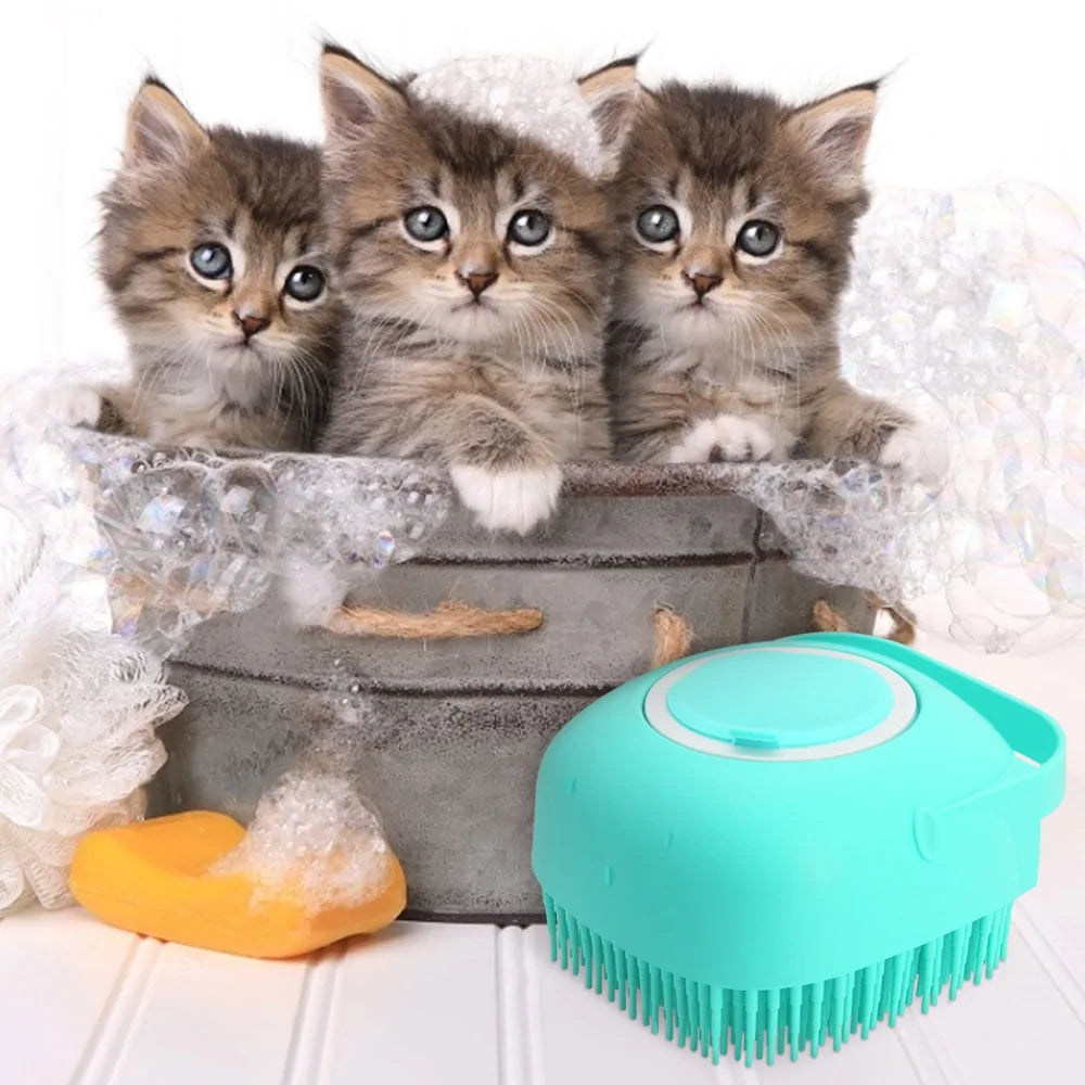 Shampoobürste für Haustiere
