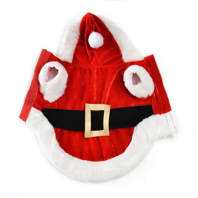Santa Weihnachtskostüm für Hund und Katze