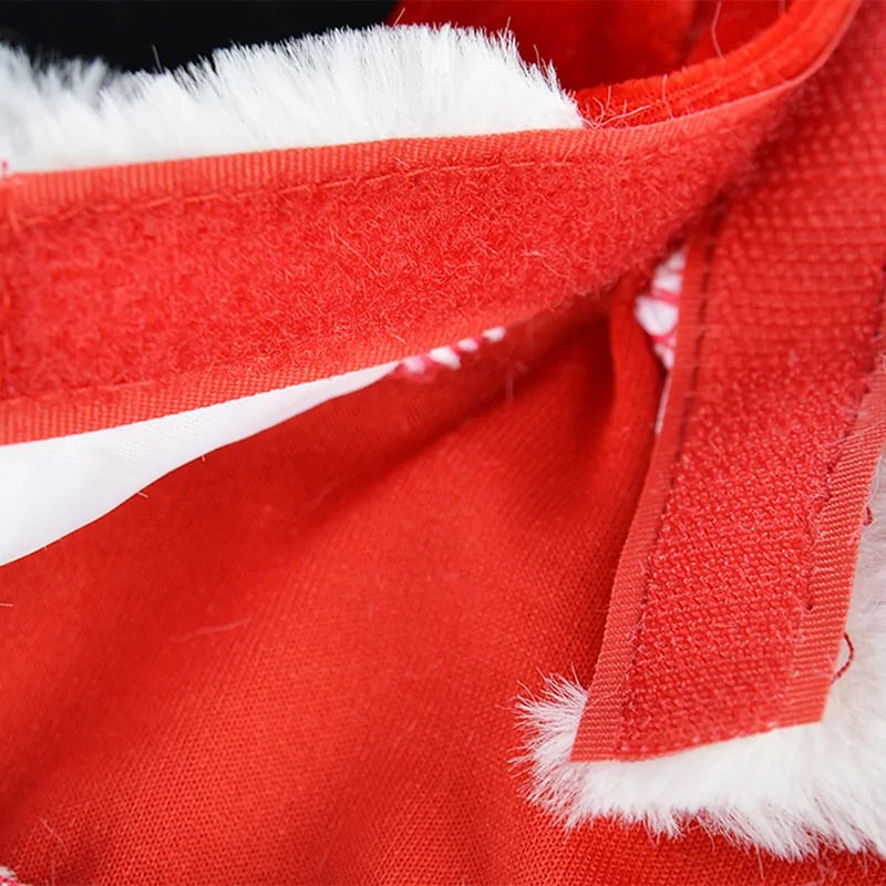 Santa Weihnachtskostüm für Hund und Katze