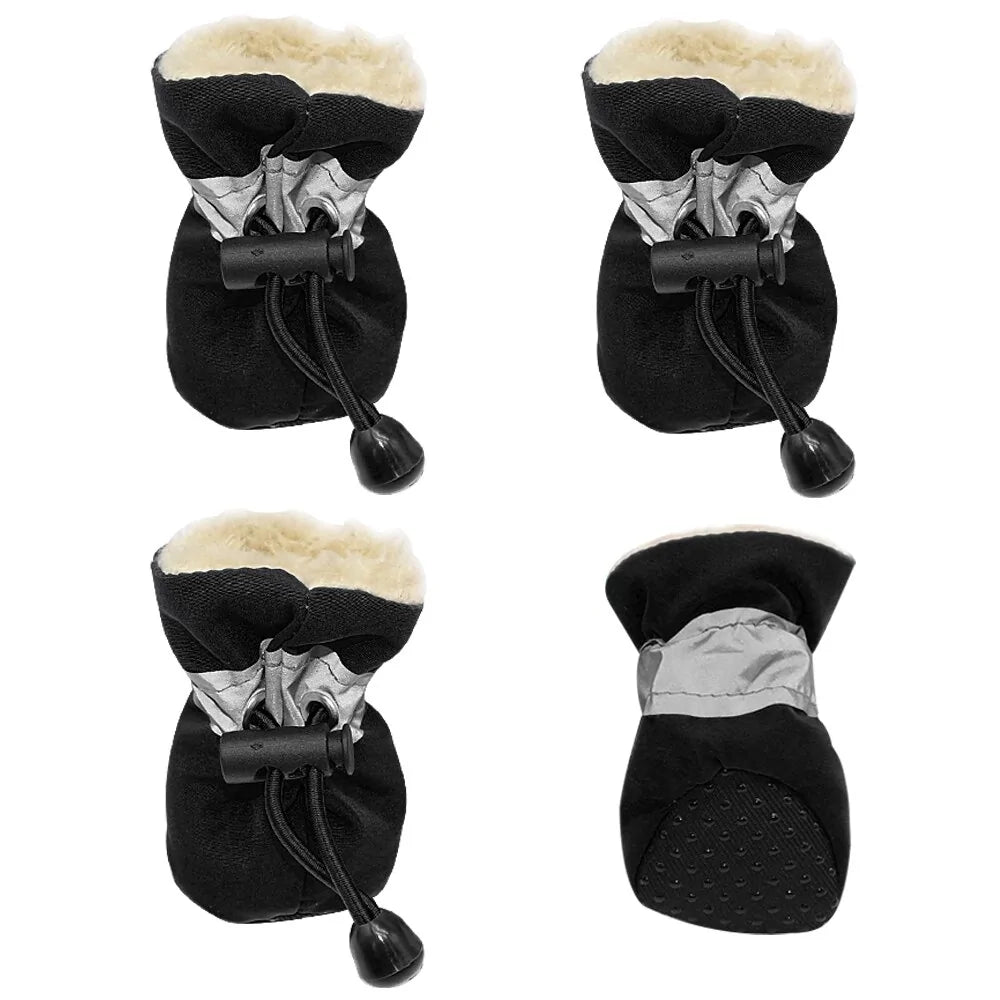 Wasserfeste Hundeschuhe für den Winter