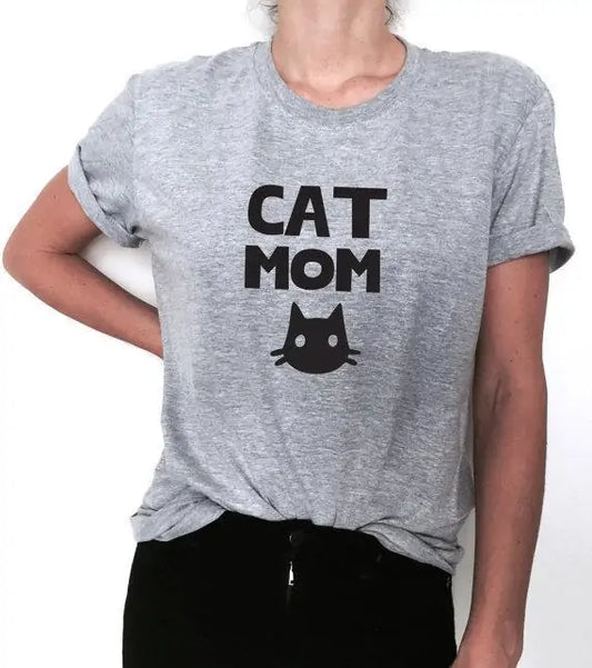 T-Shirt Cat Mom