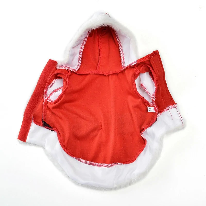 Santa Weihnachtskostüm für Hund und Katze