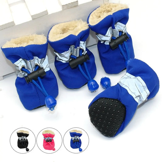 Wasserfeste Hundeschuhe für den Winter