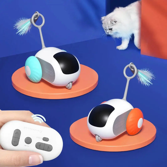 Intelligentes Katzenspielzeug mit Fernbedienung