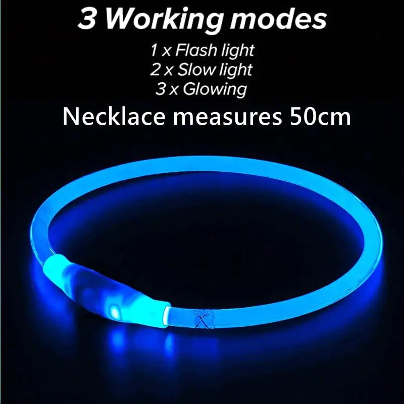 LED Hundehalsband